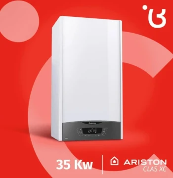 ცენტრალური გათბობის ქვაბი მილით CLAS XC 35 FF NG ARISTON