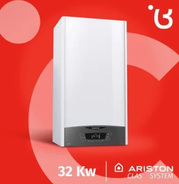 ცენტრალური გათბობის ქვაბი მილით CLAS XC SYSTEM 32kw mono FF ARISTON