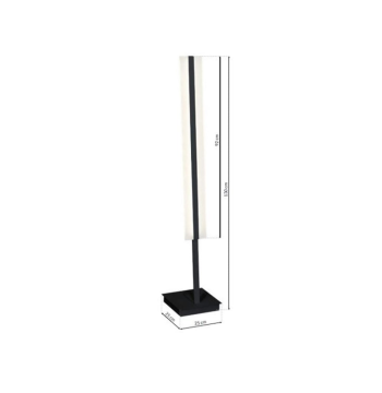 ტორშერი Milagro RAY LED 36W 4000K 2520Lm შავი თეთრი