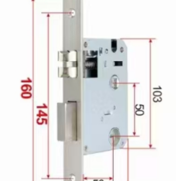 ჭკვიანი საკეტი Smart locks Tuya App H03 შავი
