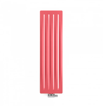 დეკორატიული რადიატორი Terma AERO V მუქი წითელი Ral 3003 Matt (ZX) 1500/410