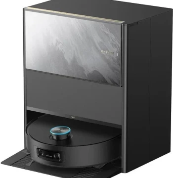 რობოტი მტვერსასრუტი Dreame Robot Vacuum Aqua 10 Ultra Roller Complete Black (RLH71DE-1)