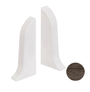 საცობი პლინტუსის VOX PVC Esquero E-623 მუხა მუქი 2ც.
