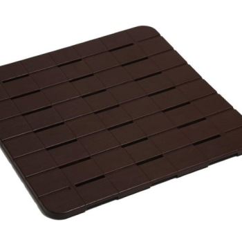 პლასტმასის ხალიჩა აბაზანისთვის Primanova Dark-Brown