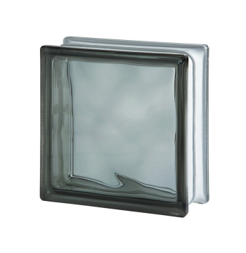 მინა ბლოკი INVESTMENT GREY WAVE 19x19x8
