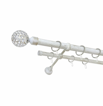 კარნიზი ლითონის Delfa Lacio СК-33202/300/2Р 300 სმ