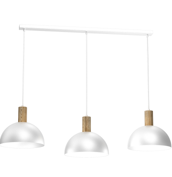 საკიდი Luminex 4334 Handa 3 E27 თეთრი ხე