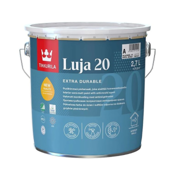 ინტერიერის საღებავი Tikkurila Luja 20 New A 2,7 ლ