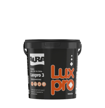 საღებავი კედლის და ჭერის Aura Luxpro 3 New 4.75 ლ თეთრი