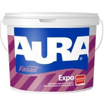 დისპერსიული საღებავი Eskaro Aura Fasad Expo 2.5 ლ
