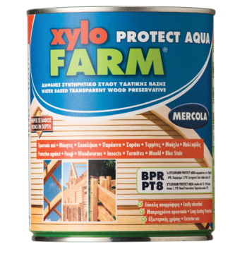 ანტისეპტიკი ხის Evochem Xylofarm Protect Aqua BPR PT8 5 ლ