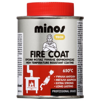 საღებავი Evochem Minos Tech Fire Coat 650°C შავი 750 მლ