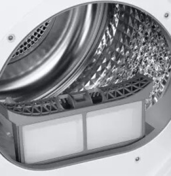 Dryer/ Samsung/ (Promo) საშრობი Samsung DV90T5240AT/LP - 9KG, Heat Pump, 60x60x85, A+++, White