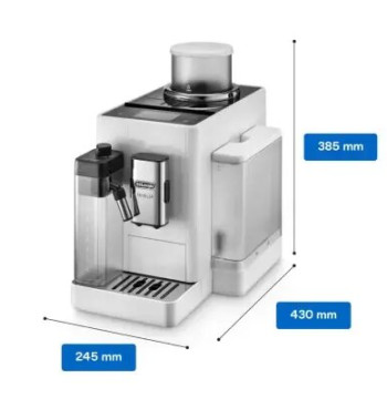 Automatic Coffee Maker/ Delonghi Rivelia Arctic White EXAM440.55.W