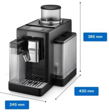 Automatic Coffee Maker/ Delonghi Rivelia Onyx Black  EXAM440.55.B