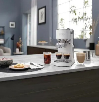 Espresso Coffee Maker/ Delonghi  EC890.WI  Dedica Duo