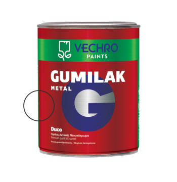 საღებავი ზეთის ლითონისთვის Vechro Gumilak metal აბრეშუმისებრი 2,5 ლ