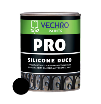ზეთოვანი საღებავი Vechro Pro Silicone Duco Satin 2.5 მლ შავი