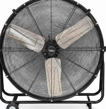 ვენტილატორი  Reffon FE-90H-B-BK 500W შავი ლითონი