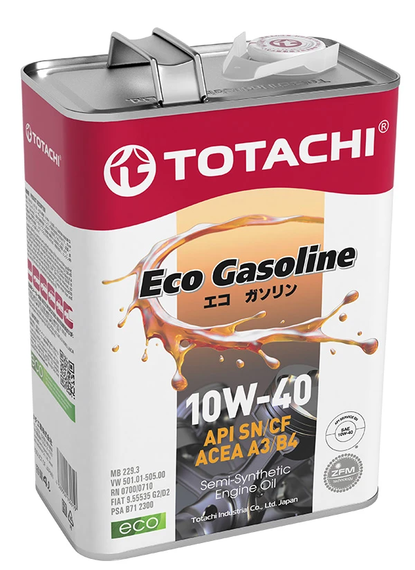 ძრავის ზეთი Totachi Eco Gasoline 10W40 4ლ