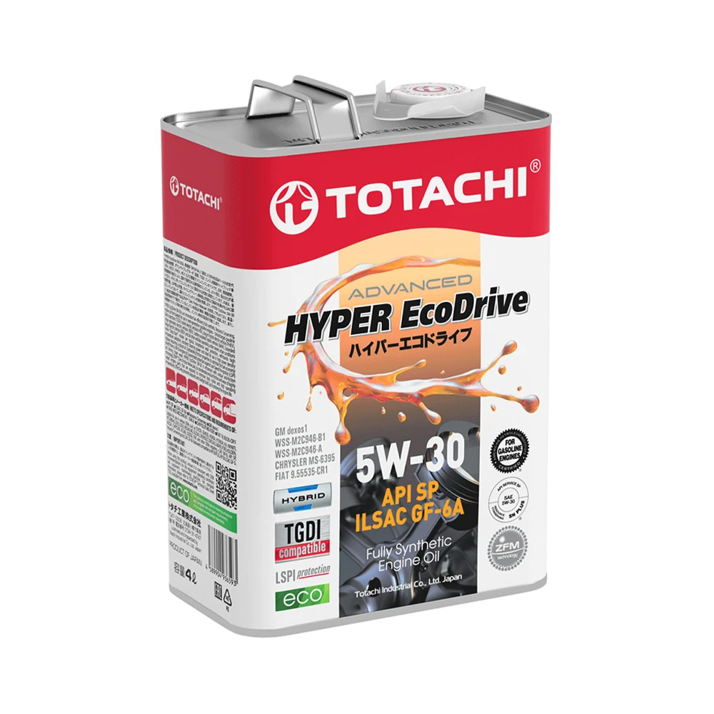 ძრავის ზეთი Totachi Hyper EcoDrive 5W30 4ლ