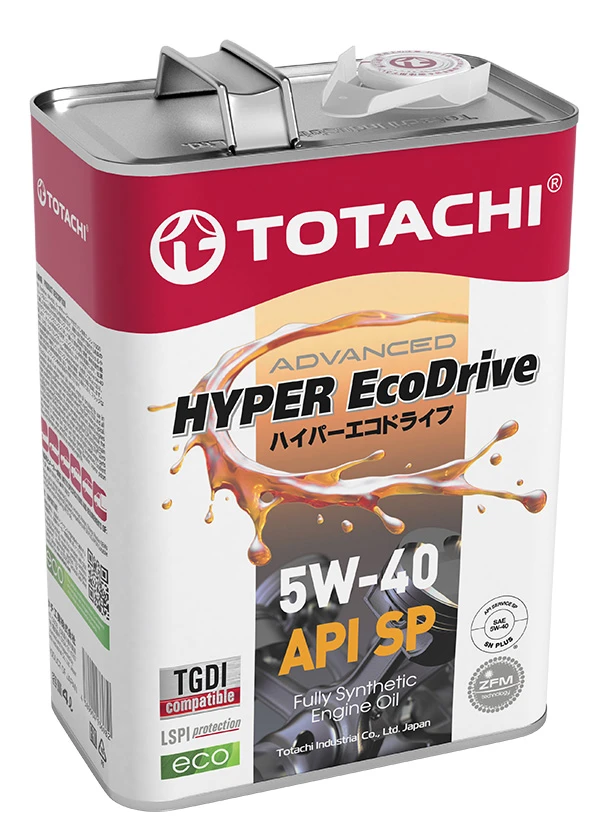 ძრავის ზეთი Totachi Hyper EcoDrive 5W40 4ლ