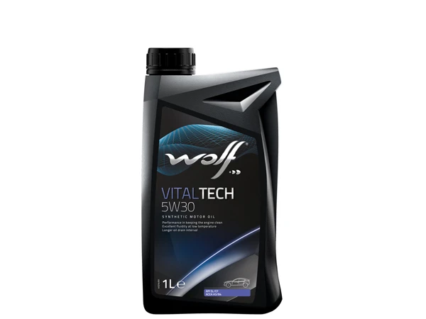 ძრავის ზეთი Wolf VitalTech 5W30 1ლ