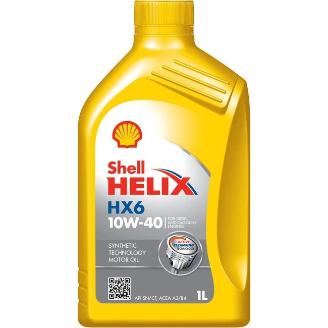 ძრავის ზეთი Shell Helix HX6 10W40 1ლ