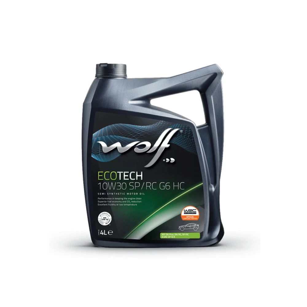 ძრავის ზეთი Wolf EcoTech 10W30 SP/RC G6 4ლ