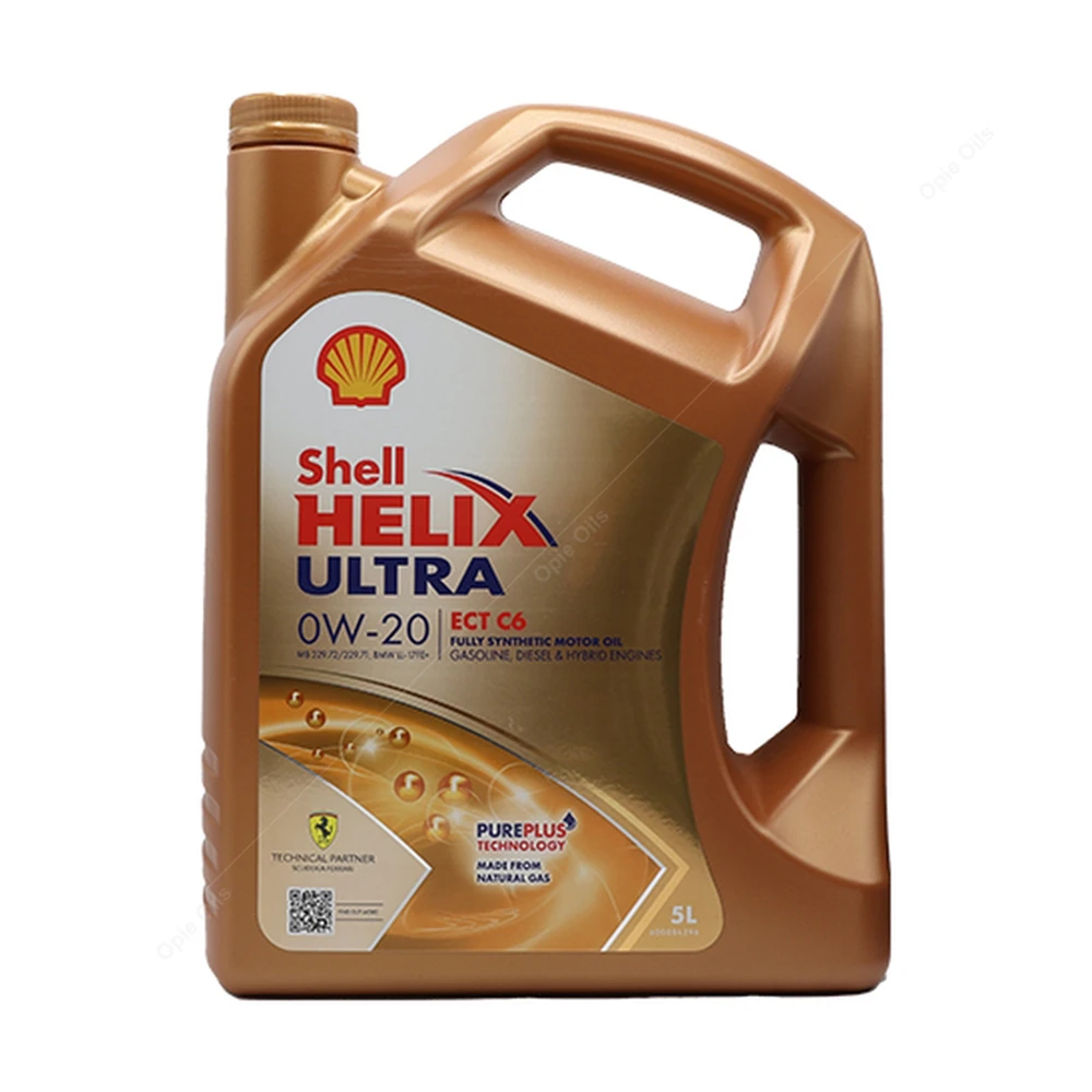 ძრავის ზეთი Shell Helix Ultra ECT C6 0W20 1ლ