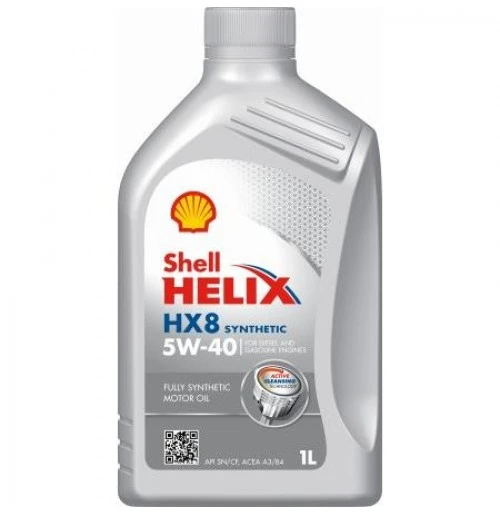 ძრავის ზეთი Shell Helix HX8 Synthetic 5W40 1ლ
