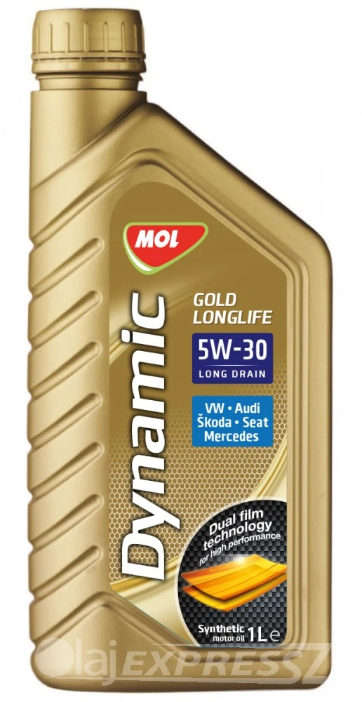 ძრავის ზეთი MOL Dynamic Gold Longlife 5W30 1ლ