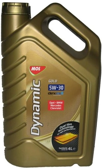 ძრავის ზეთი MOL Dynamic Gold DX 5W30 4ლ
