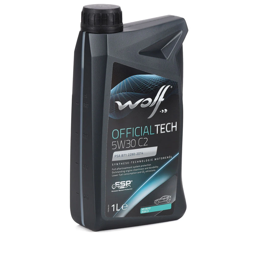 ძრავის ზეთი Wolf OfficialTech 5W30 C2 1ლ