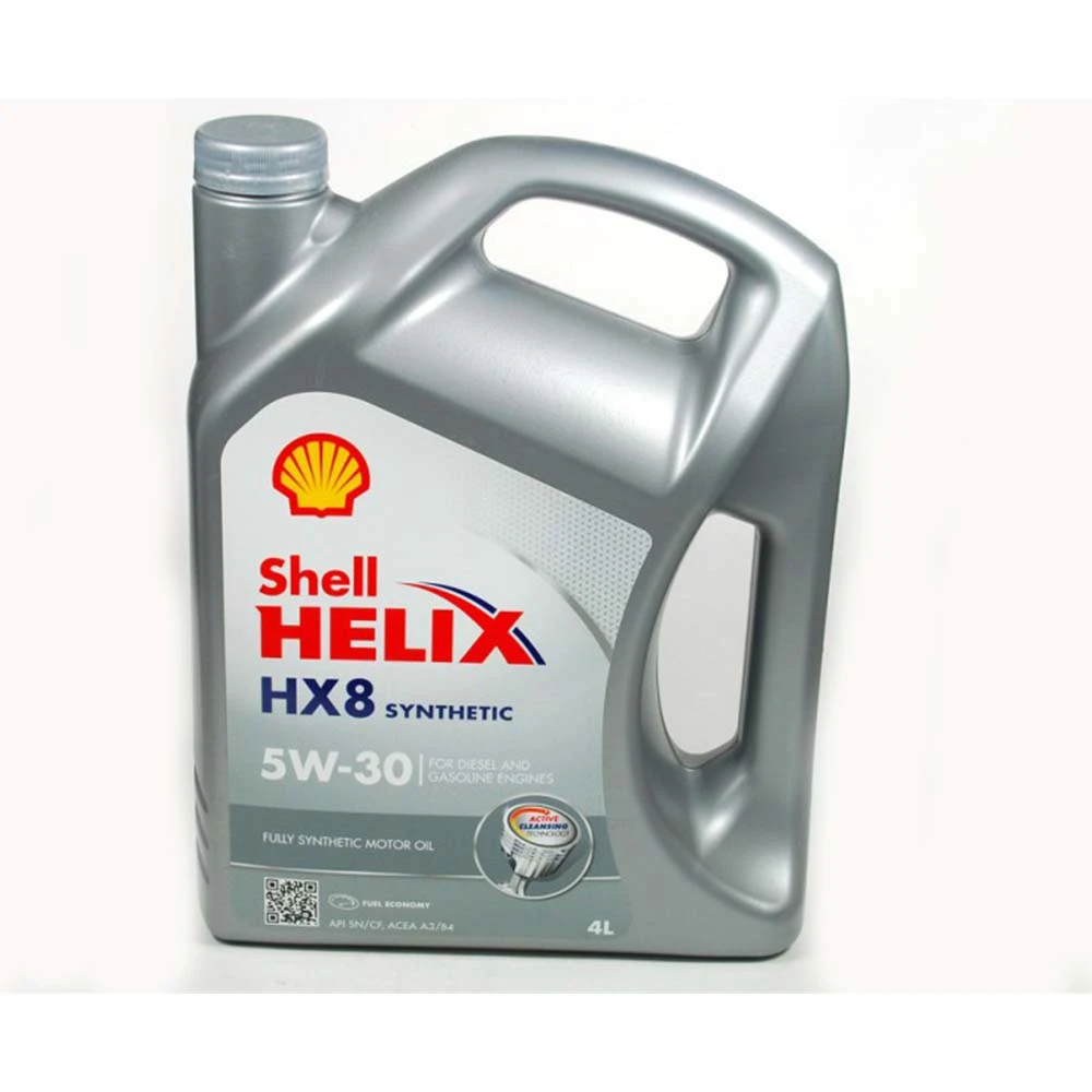 ძრავის ზეთი Shell Helix HX8 Synthetic 5W30 4ლ