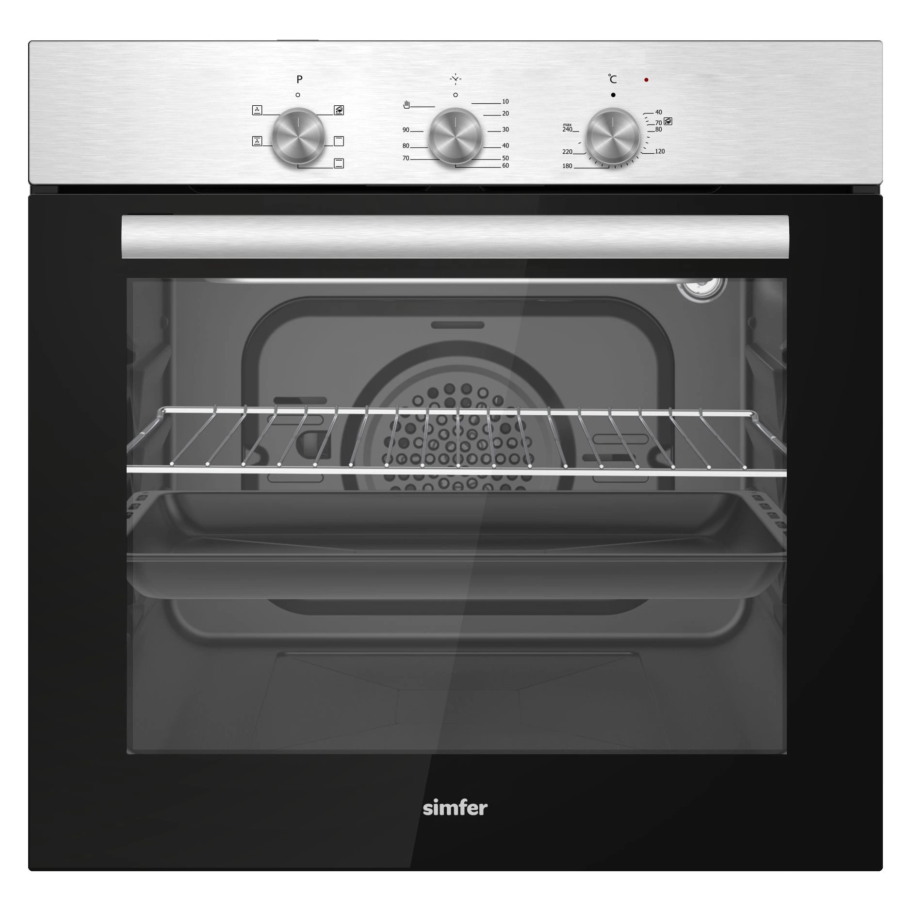 ჩასაშენებელი ღუმელი SIMFER B6ES106SGB