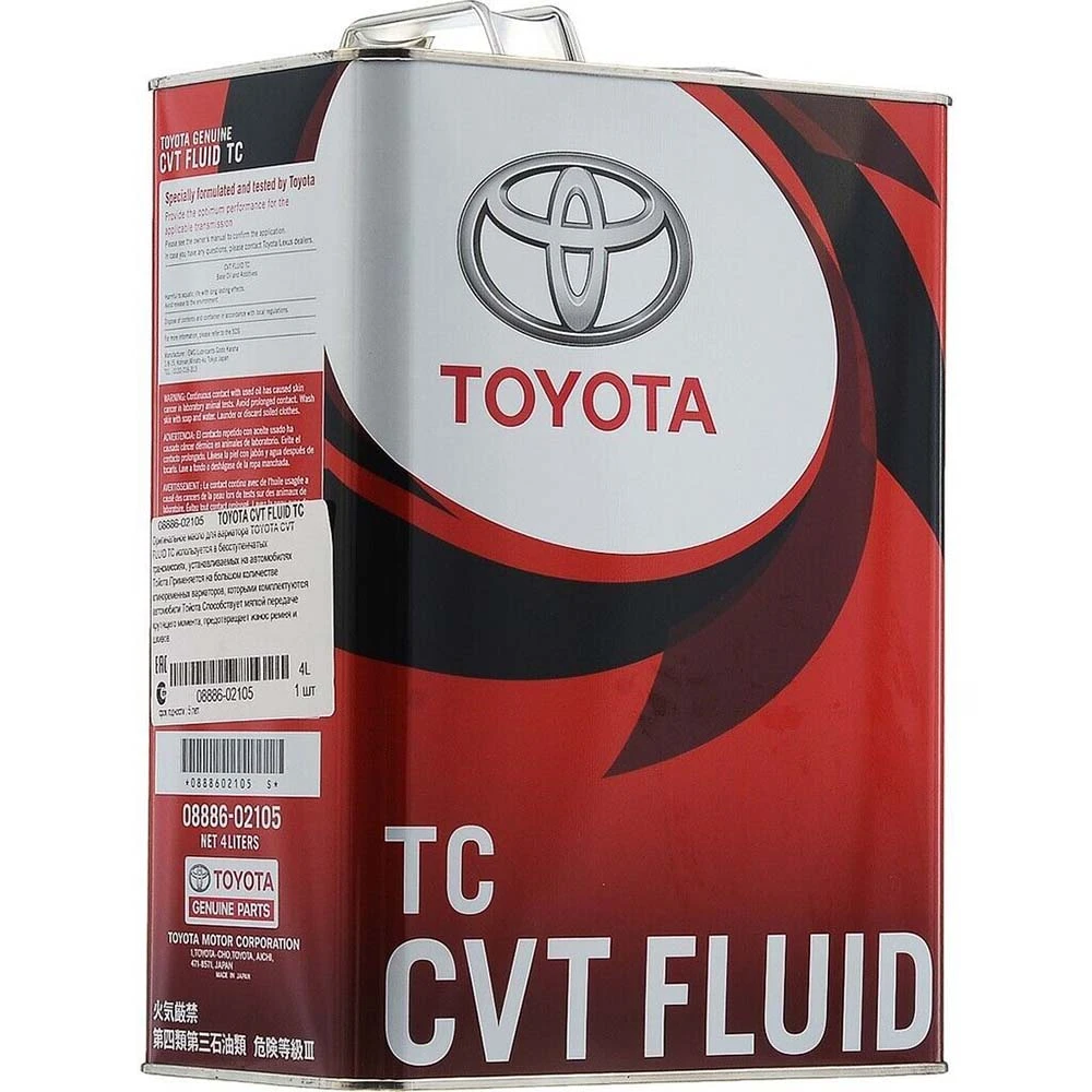ტრანსმისიის ზეთი OEM Toyota CVT TC 4ლ