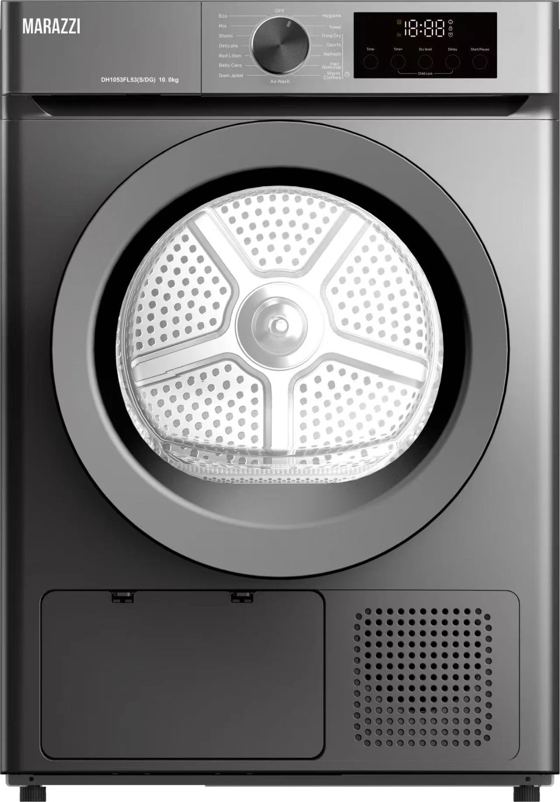 სარეცხის საშრობი MARAZZI DH1053FL53(S/DG)