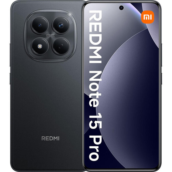 Mobile and Smartphones/ Xiaomi/ Xiaomi Redmi Note 15 Pro 12GB/512GB NFC Black