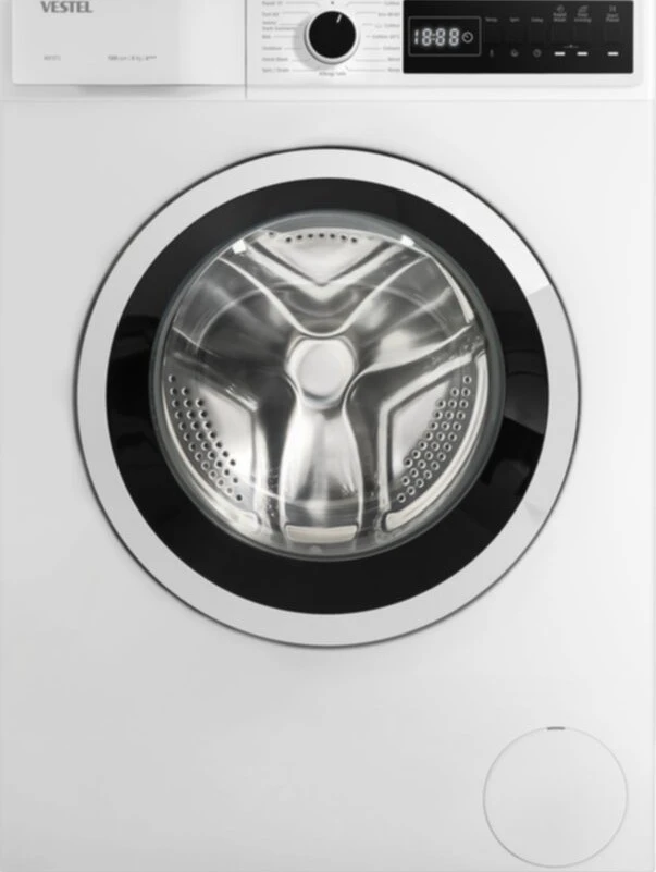 VESTEL, W 810T2, სარეცხი მანქანა, 8 კგ, 1000 ბ/წუთ