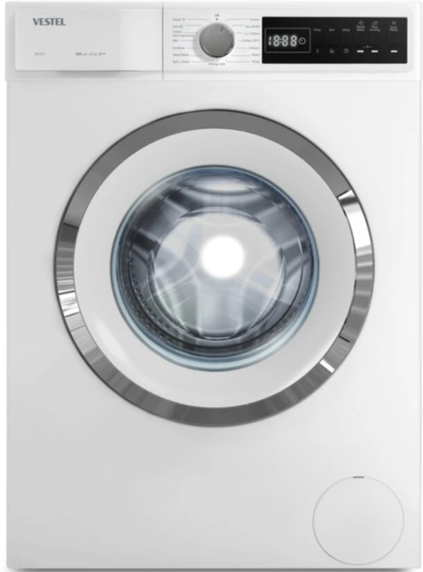 VESTEL, W610T2W, სარეცხი მანქანა, 6 კგ, 1000 ბ/წუთ