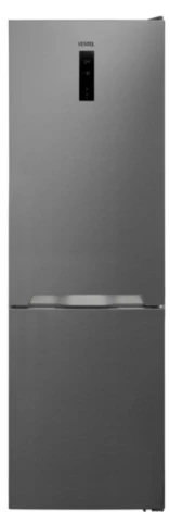 VESTEL, RM450BF4EX inverter +, მაცივარი, 315ლ, NO FROST, ვერცხლისფერი