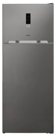 VESTEL, RM670TF3E-PUF, მაცივარი, 478 ლ, NO FROST, ვერცხლისფერი
