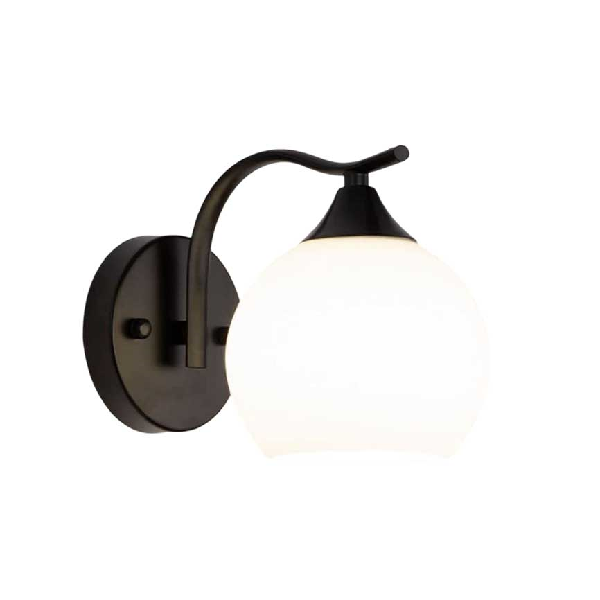 ბრა Pendent E27 1 შავი თეთრი 9925 BK+WH