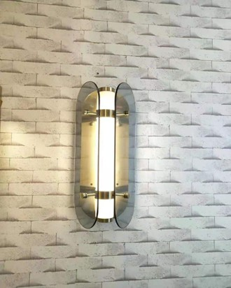 ბრა LED 12W 4000K MB521-1L ოქროსფერი ნაცრისფერი