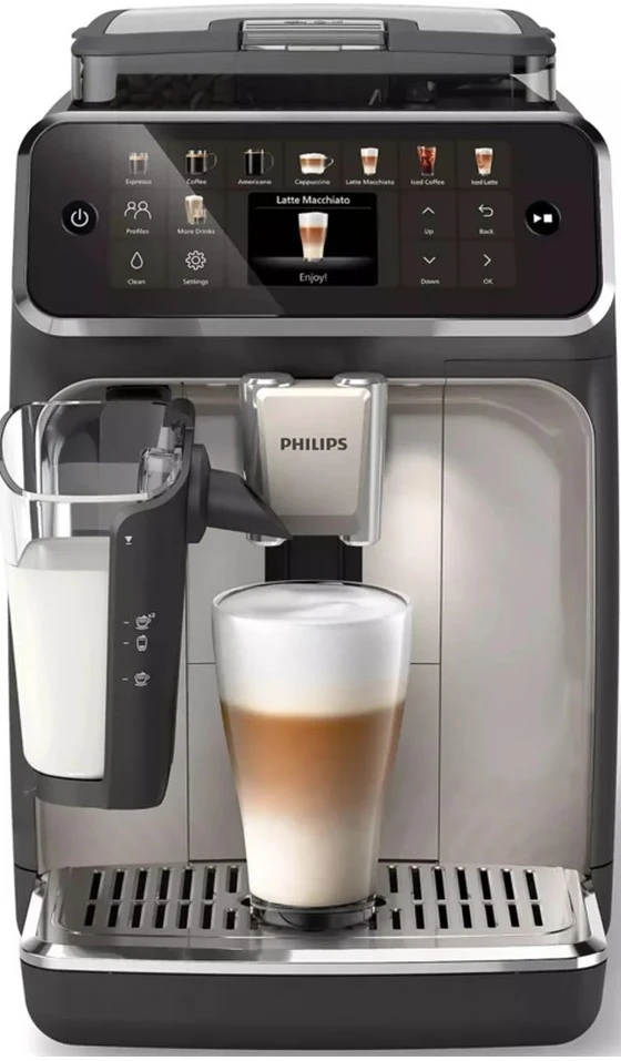 Philips EP5547/90, ესპრესო აპარატი, 1500 ვტ, 15 ბარი, შავი/ვერცხლისფერი