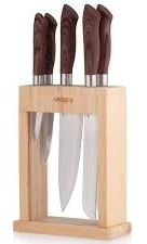 ARDESTO, AR2105GR, დანების ნაკრები, უჟანგავი ფოლადი, 5 ცალი