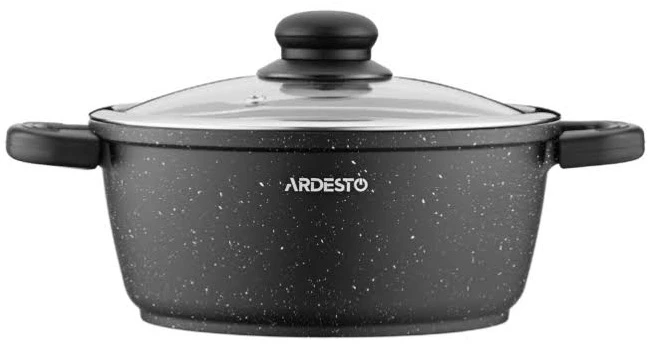ARDESTO, AR2420GE, ალუმინის ქვაბი, 2.5 ლ, შავი