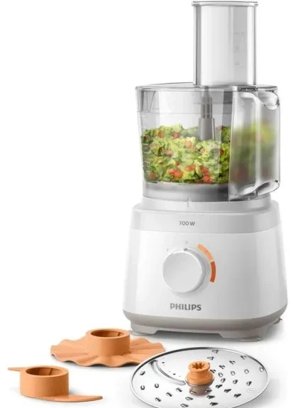 Philips HR7310/00, სამზარეულოს კომბაინი, 700 ვტ, 1.5 ლ, 3 სიჩქარე | ჩოფერი