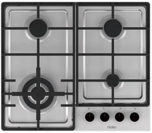 HAIER, HHQ-M64CTQX, გაზქურის ზედაპირი, 60 სმ, 4 კონფორით